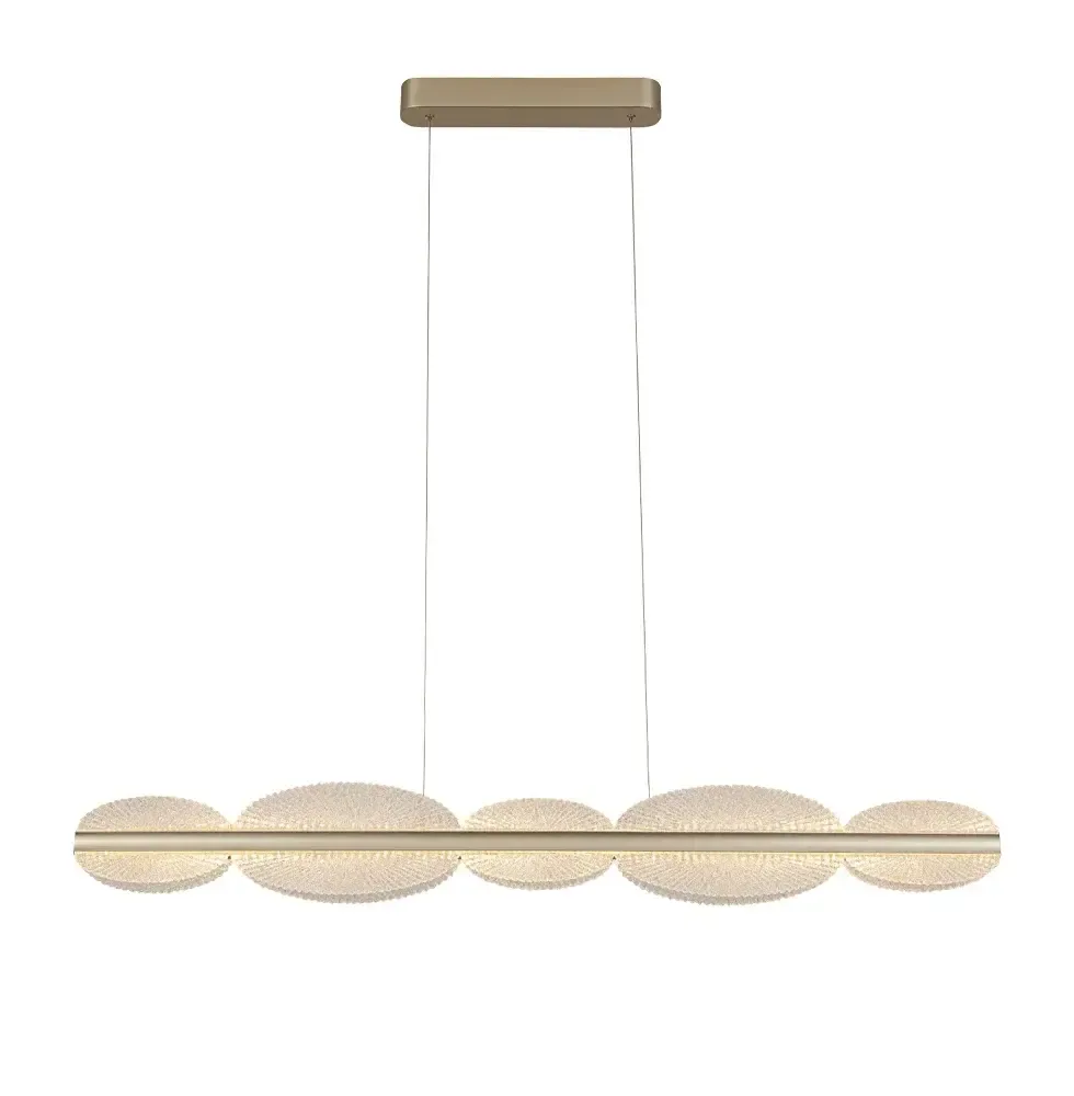 Chandelier Viokef EVANA 65Watt Clear Brushed Silver 120*120cm 4340300