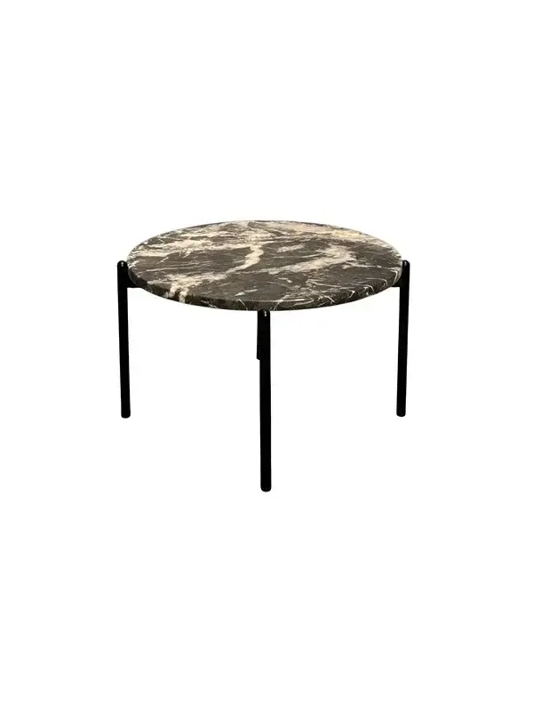 Coffee table Pedrali BLUME circular shape surface MGC 49*30cm BLTD_49X30NE_MGC