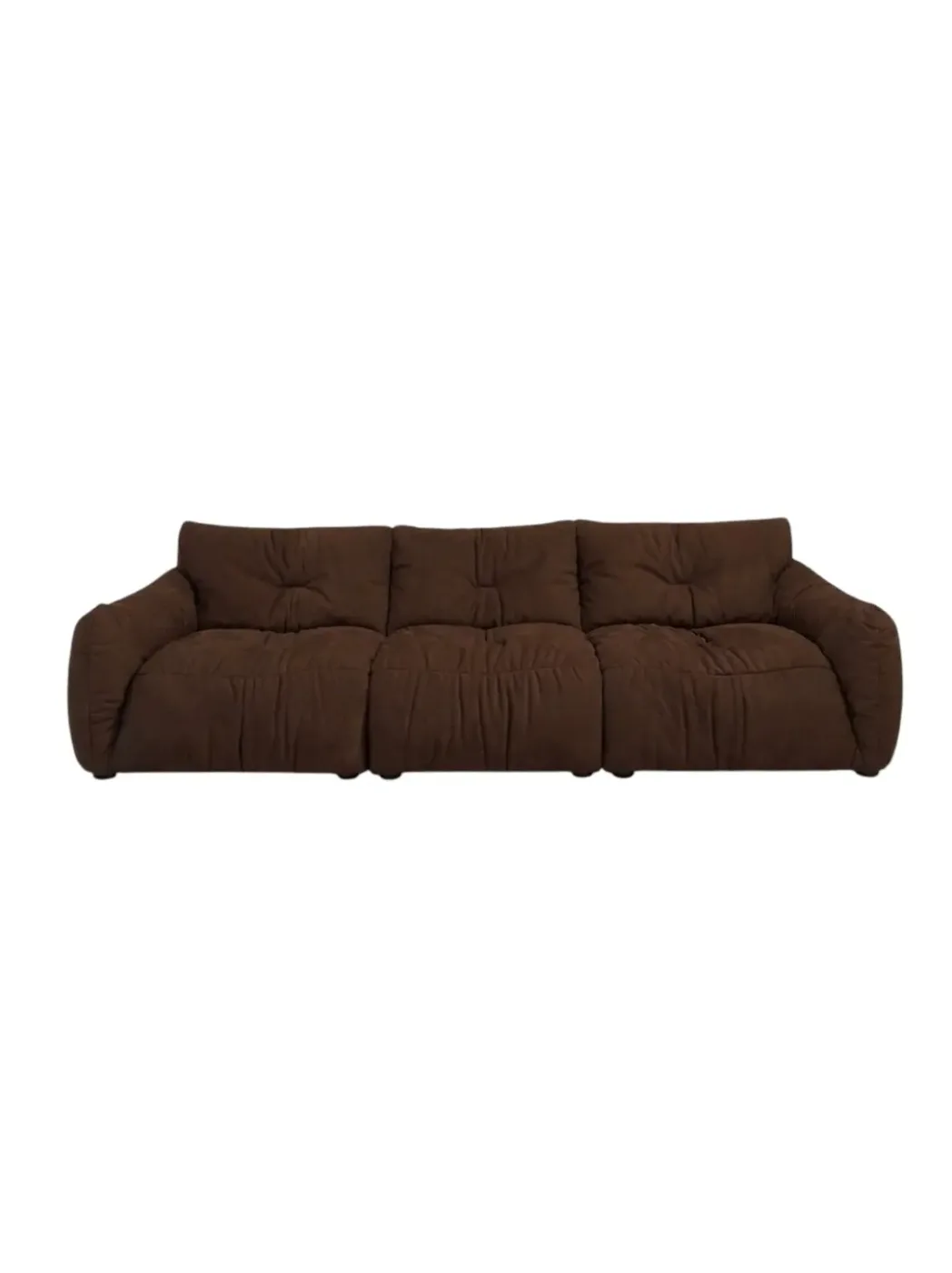 Living room sofa Miago Brown Motoo-11 Furniture Three-seater 303*101*82cm YB003