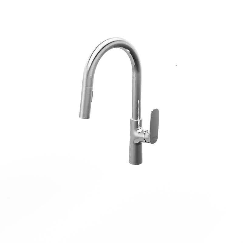 Кухонный смеситель Empolo DAVA однорычажный хром M37 2101