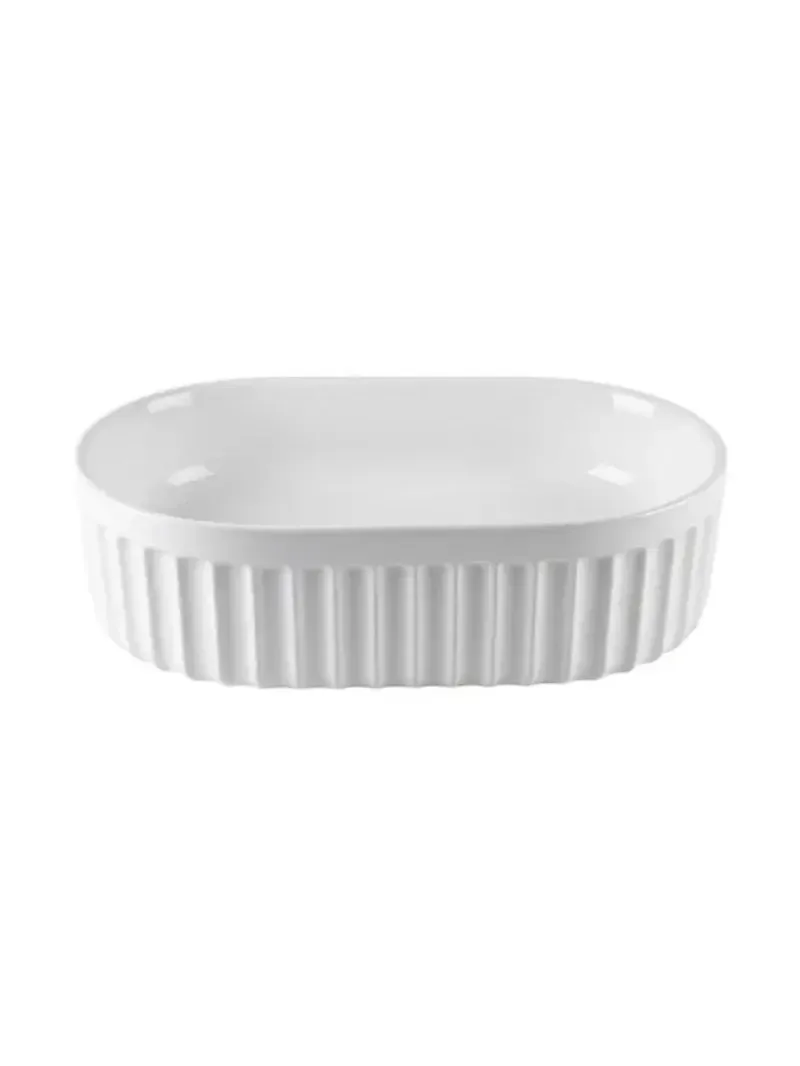 Bathroom sink Maramori ART BASIN oval white glossy 555*355*150 MAR_2296