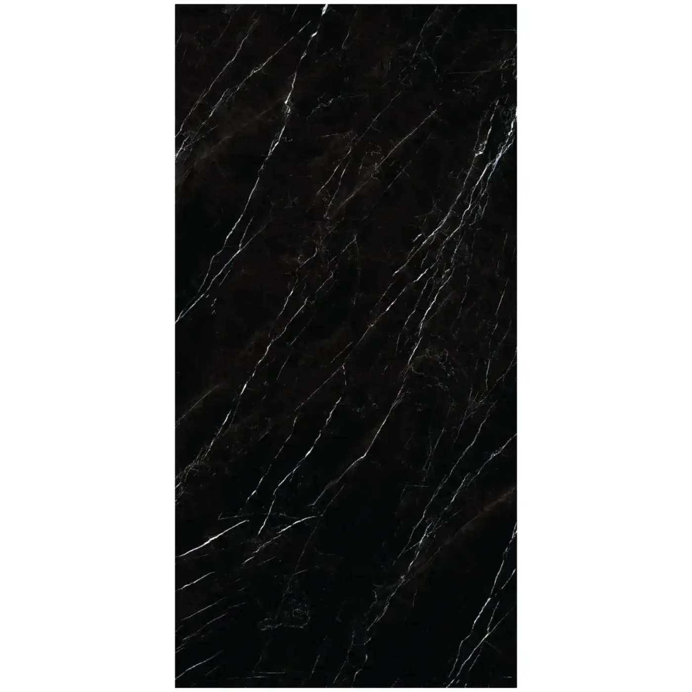 Большая плитка Infinity Nero Marquinia глянцевая без сетки 160см*320см*6мм кв.м. MB11