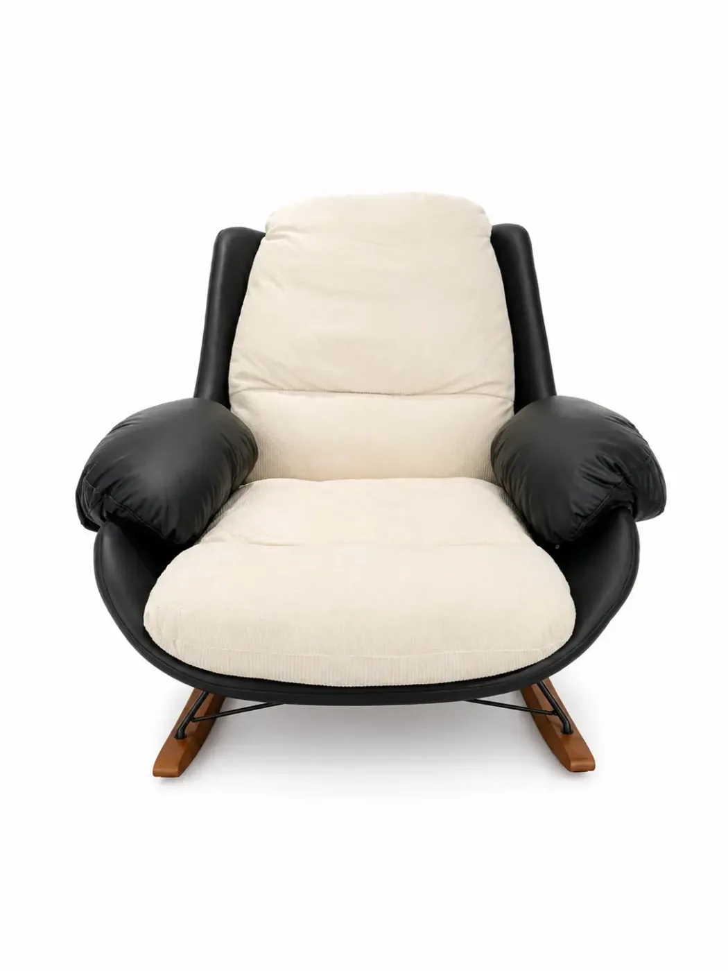 Reception chair Miago White Artificial leather frame Faux leather seat 107*100*77cm LLOO2W