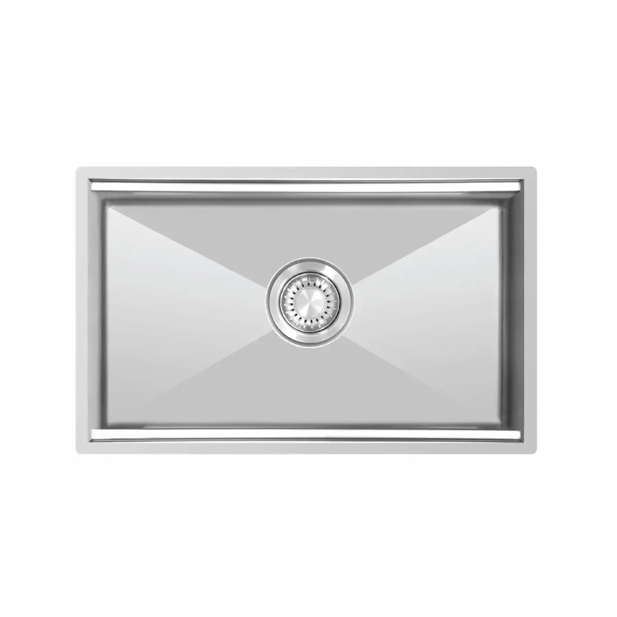 Kitchen sink Ukinox Workstation Series Stainless steel 62*47cm undermount WSC620.12K