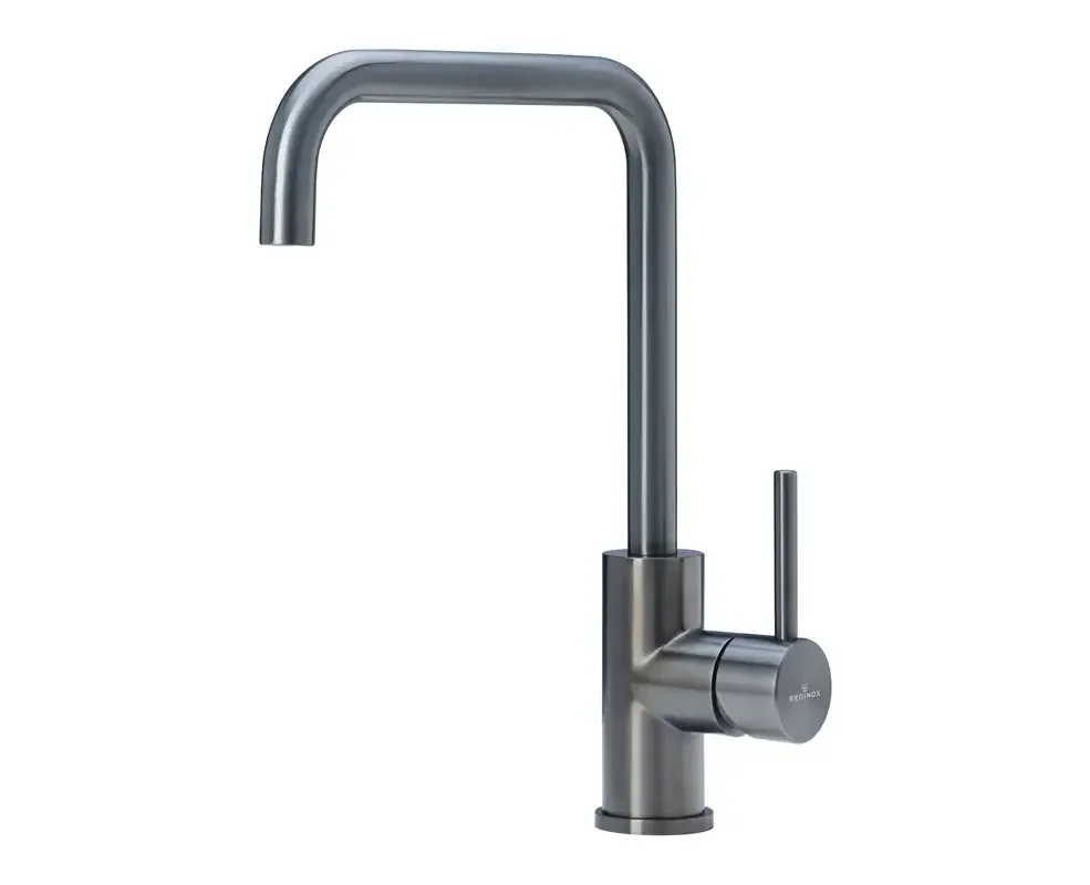 Смеситель кухонный Reginox CRYSTAL ган-метал 33,6 см R30516