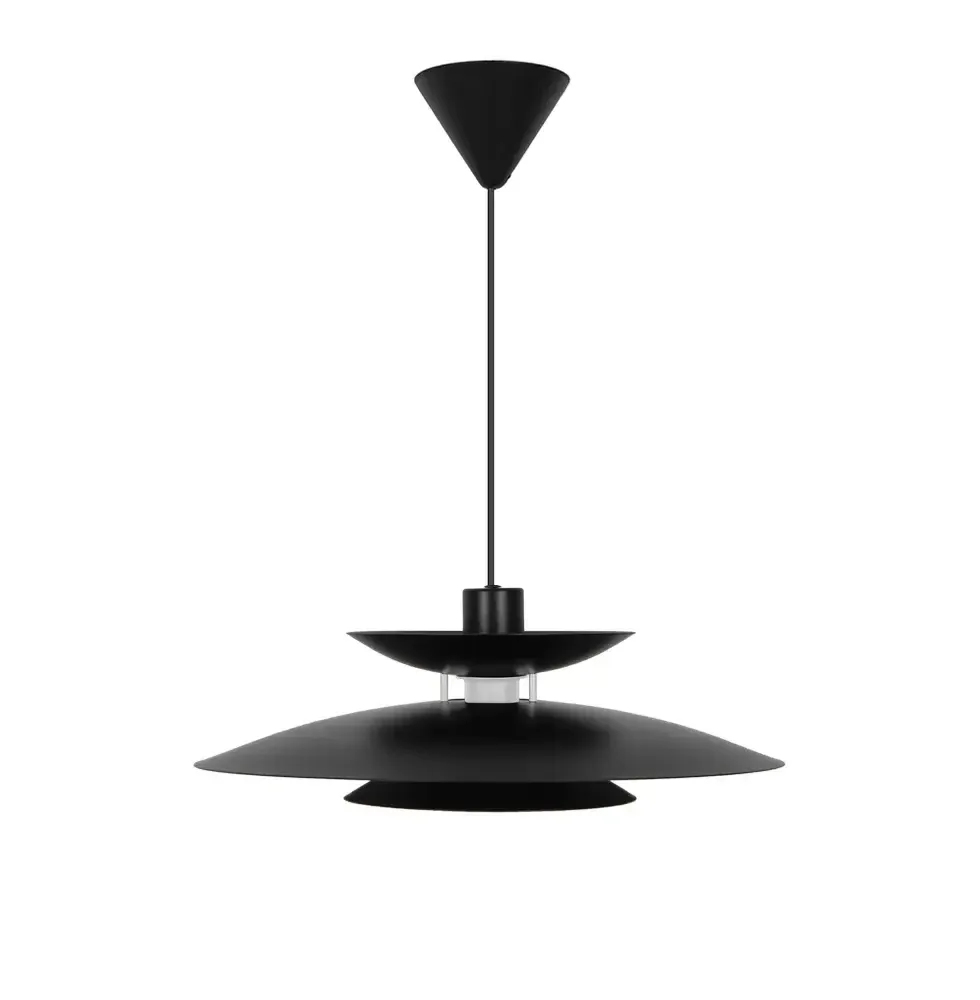 Люстра Viokef NINO LED 40W черная 45*124см 4297101