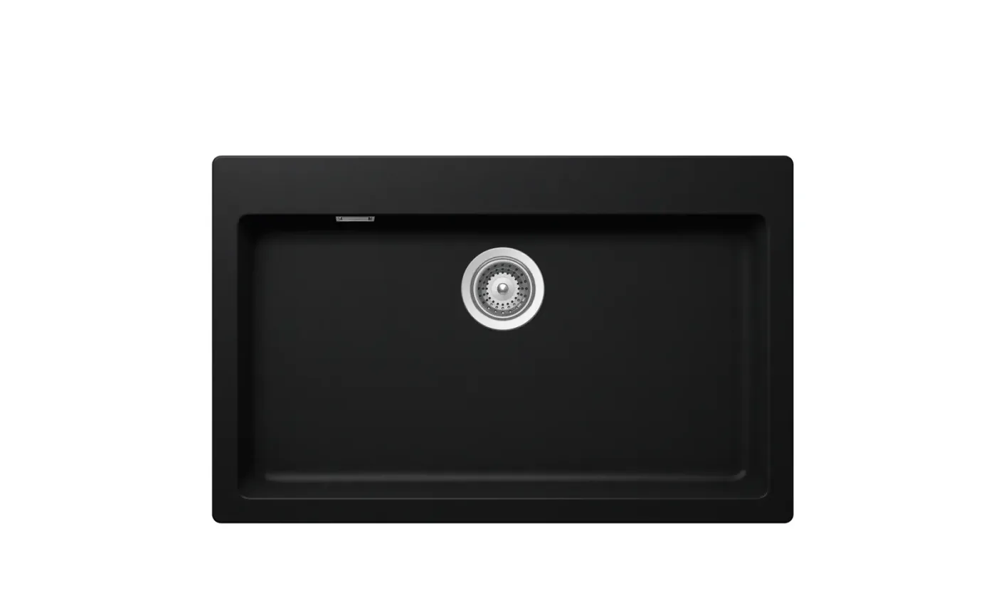 Кухонная мойка Shock SIGNUS N-100XL Композитный кварц CRD Одинарный Накладной/PURO 79*50 см SIGN100084D8260101