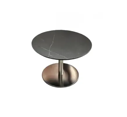 Table top Ascale ASC126M ALLURE BLACK matte on MDF 6mm diameter 60 D60-ASC126M