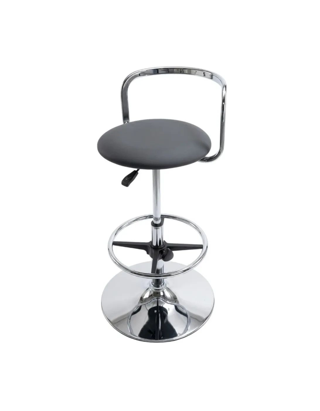 Барный стул Hongqiao, болотный зеленый, 81#ZP, искусственная кожа, металлическая регулировка высоты спинки (SS)CM-B113BS-2