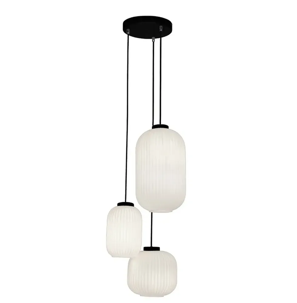 Люстра Viokef ASTOR LED 70W OPAL BLACK 55*150см 4257900