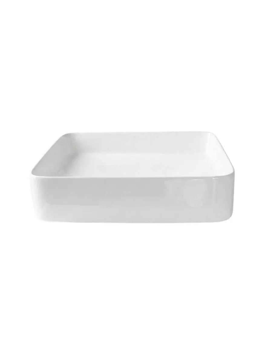 Раковина для ванной комнаты Maramori ART BASIN Прямоугольная Белая Глянцевая 500*385*135 MAR_2284