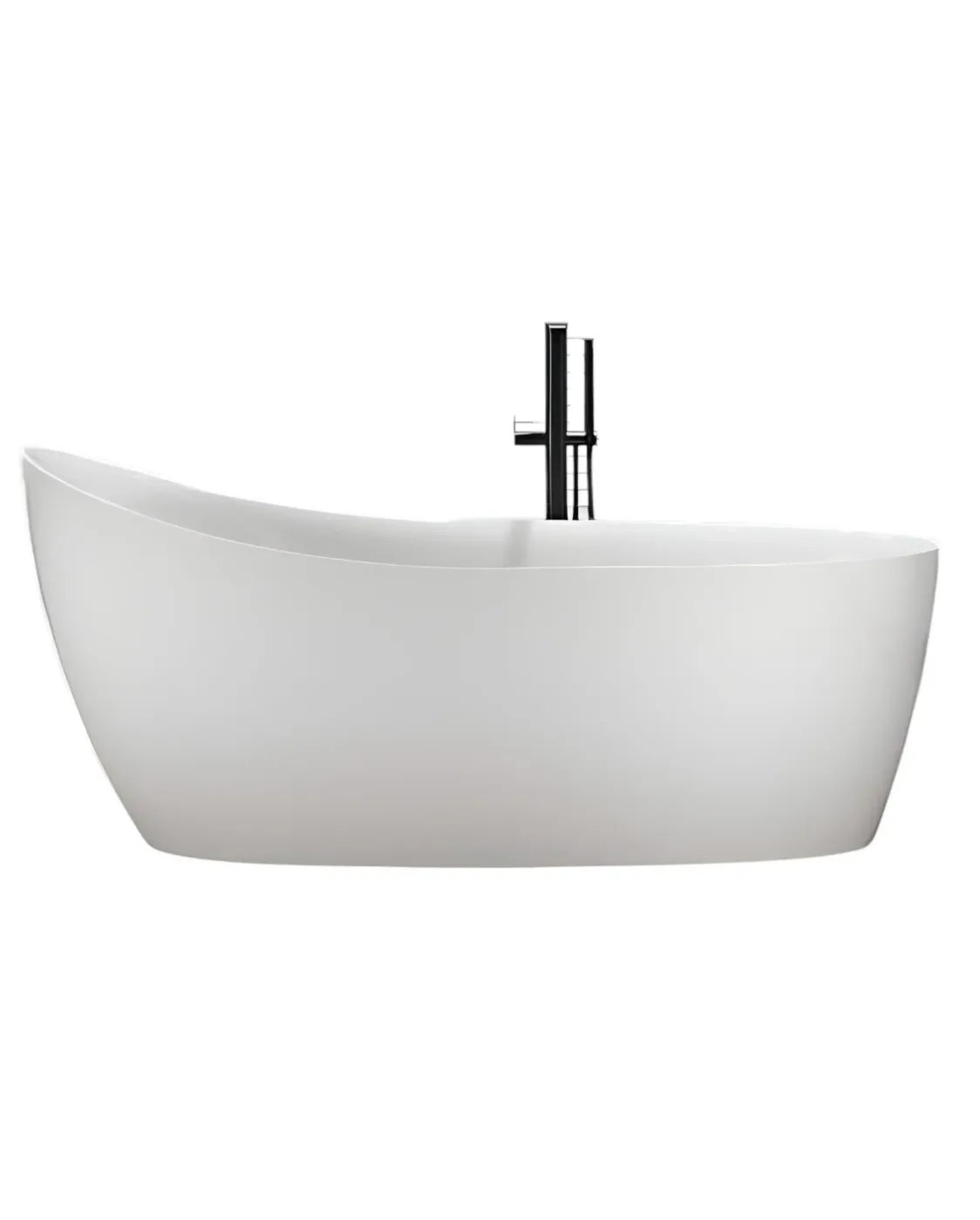 Bathtub stone Alcoswell Alberto Acrylic White Matte 170*75cm ALB 17075S-MW