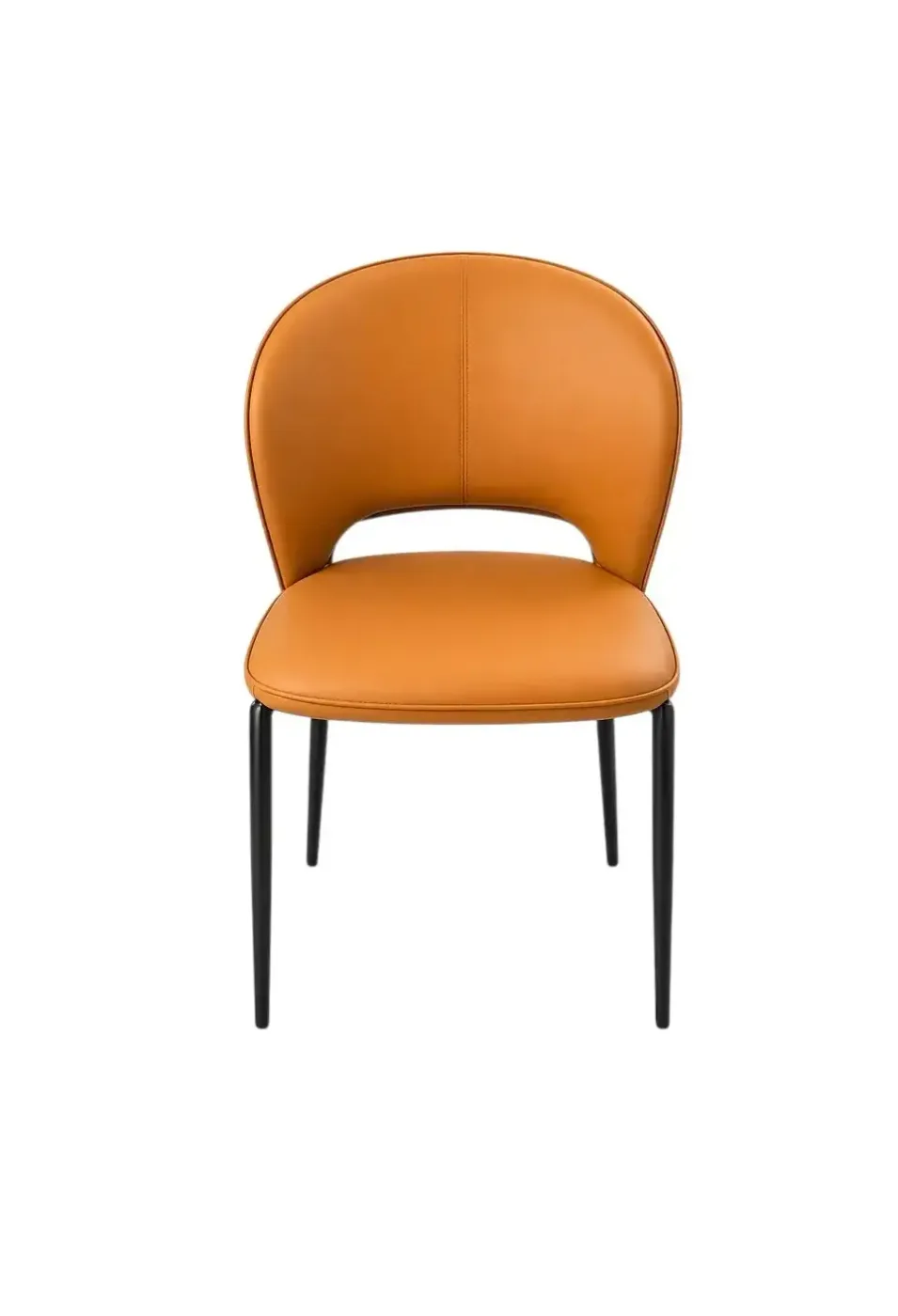 Kitchen chair Kimhome Brown Artificial leather CY-0033#