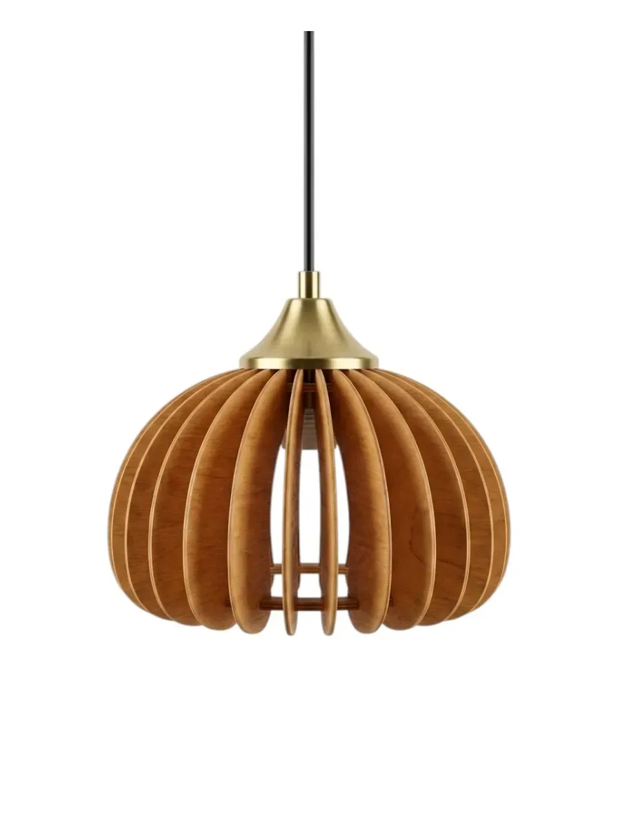 Chandelier Juncan wood 18*H26cm D1481-18