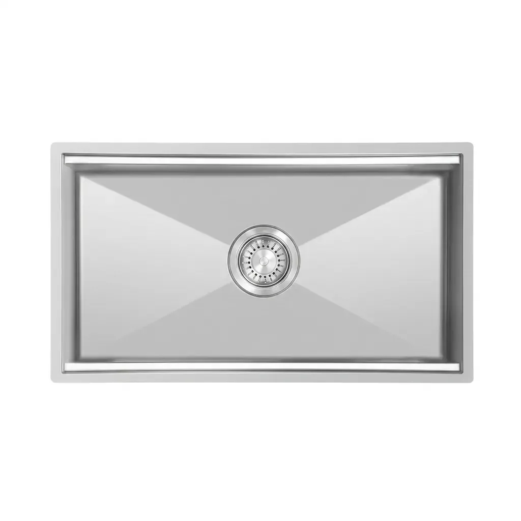 Кухонная мойка Ukinox Серия «Рабочая станция» Нержавеющая сталь 81*47 см Встраиваемая WSC810.12K