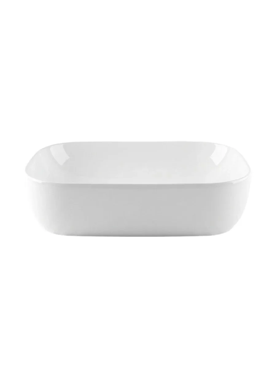 Bathroom sink Maramori ART BASIN Rectangle White Glossy 610*400*165 MAR_2143-P