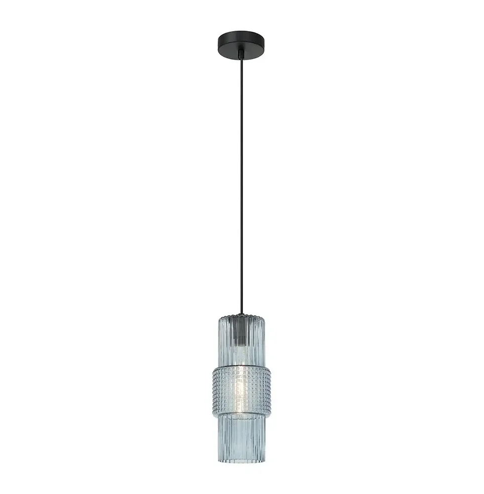 Люстра Viokef LILIAN 40 Вт СИНИЙ ЧЕРНЫЙ 12*150 см 4294902