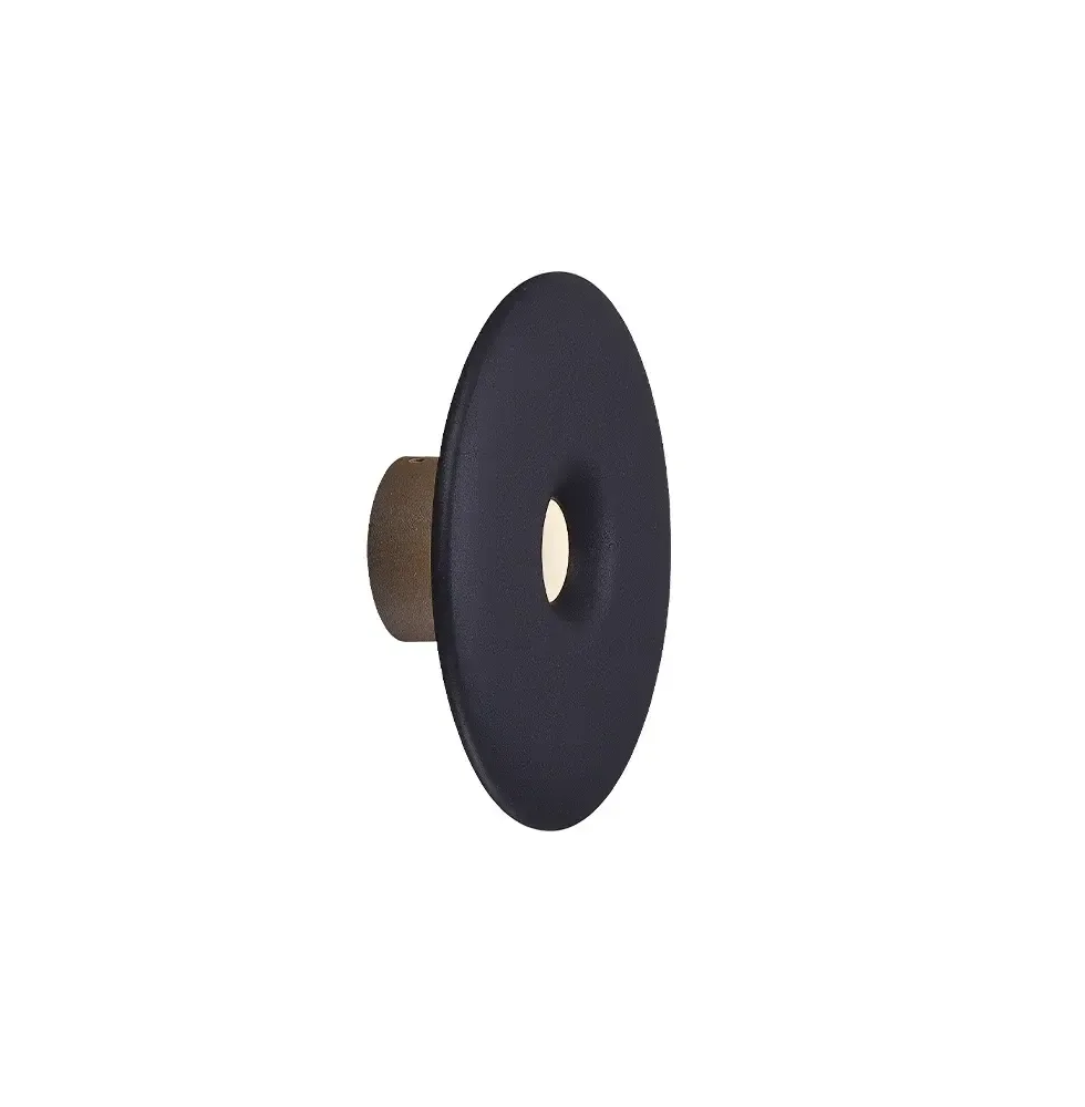 Wall lamp Viokef KEA 10watt black diameter18 cm 4277700