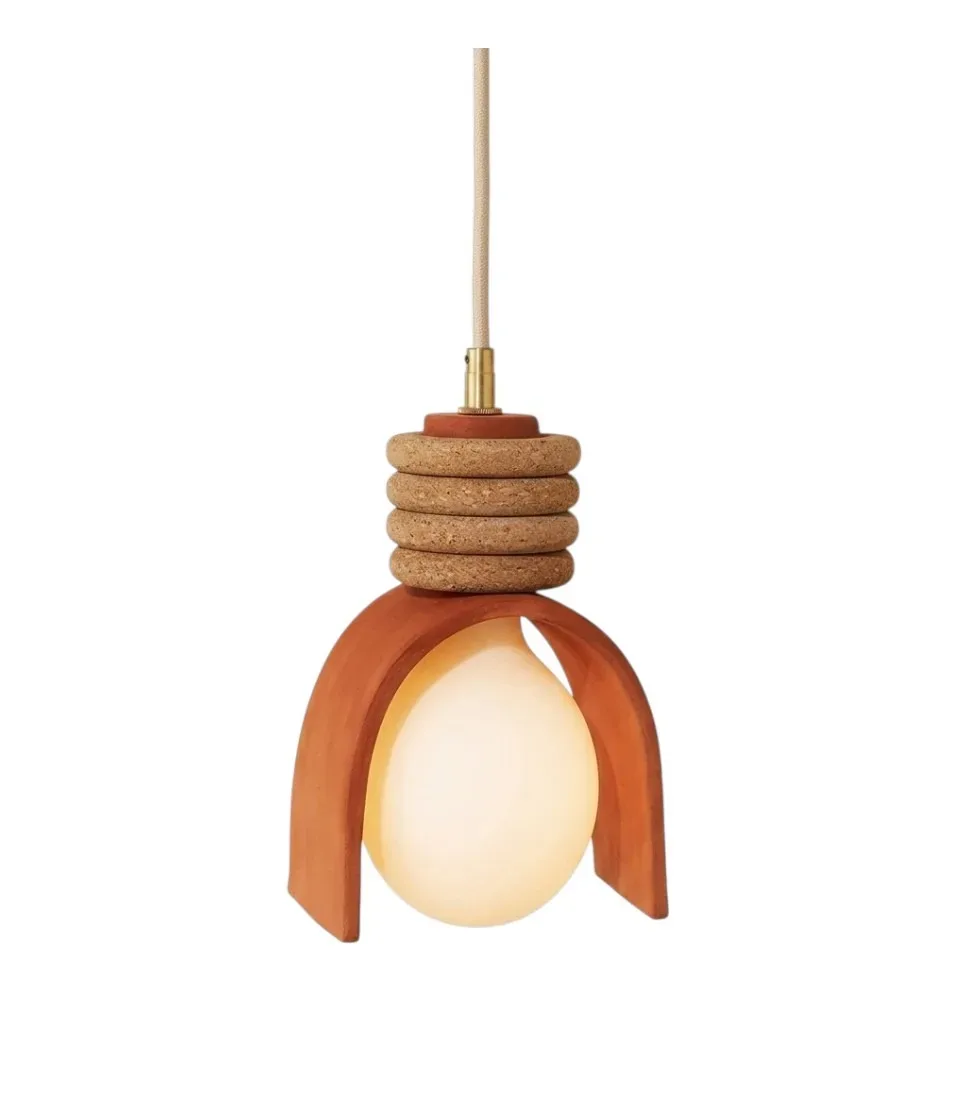 Chandelier Juncan Orange Acrylic E27 12.5*H18cm D8372-ORANGE