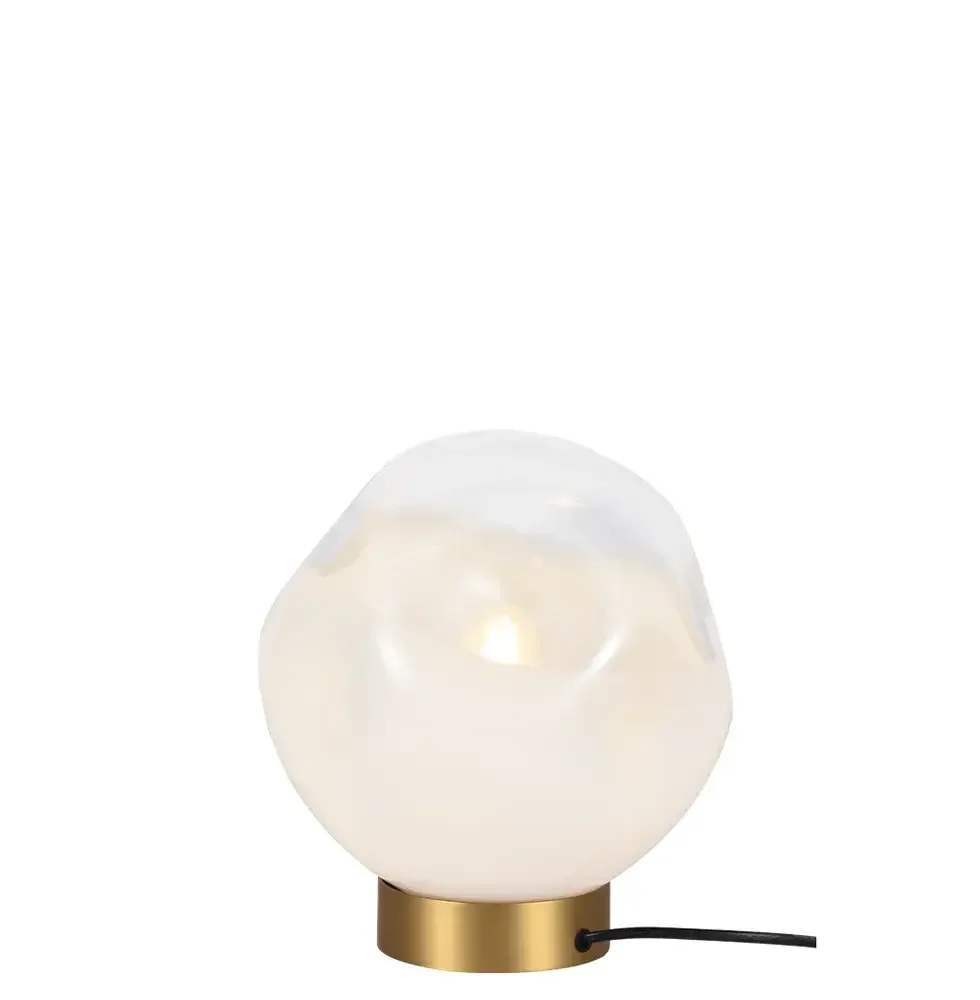 Table lamp Viokef VANA 40 watt CLEAR WHITE GOLD 26*37.5cm 4313800