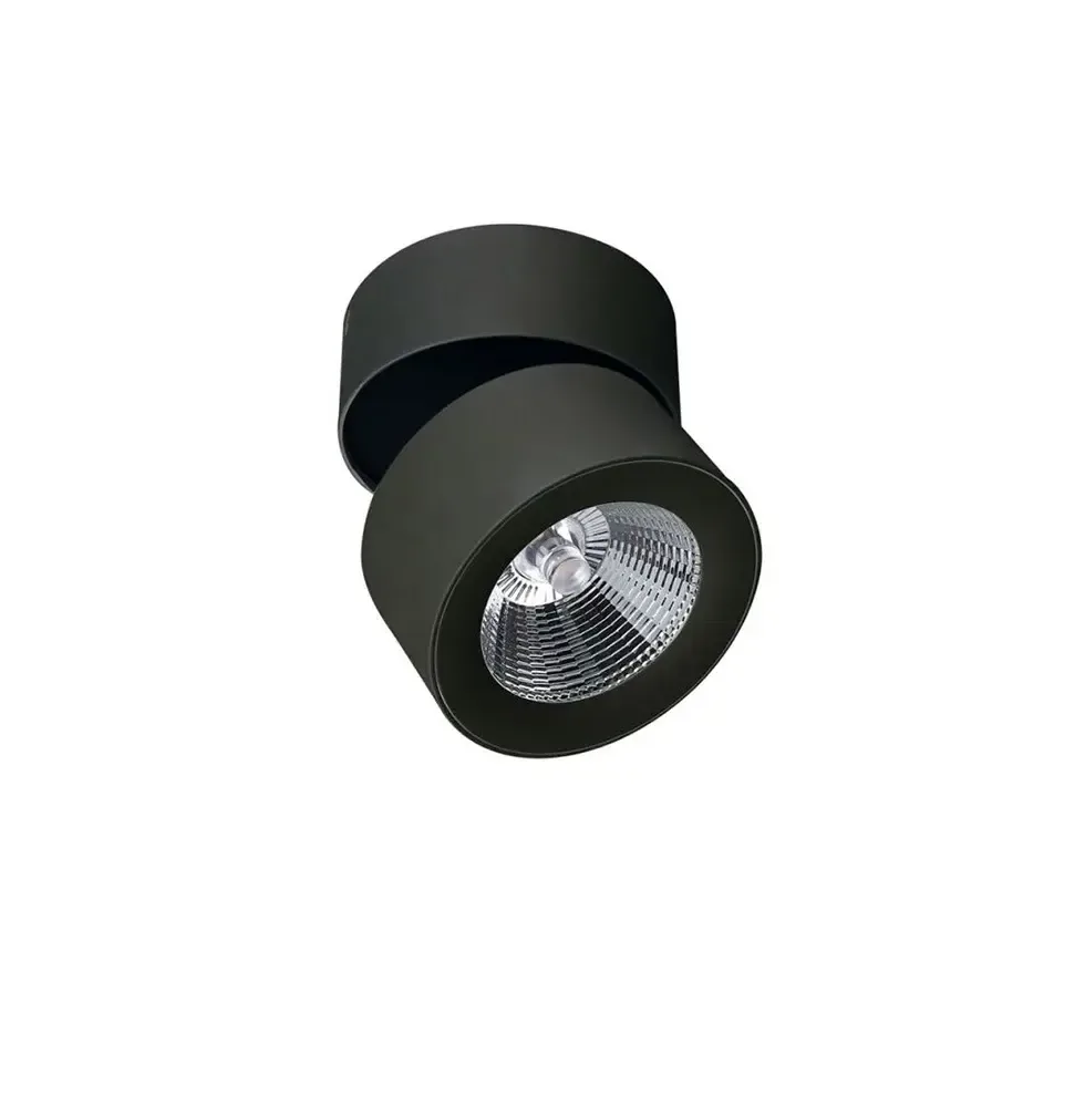 Spot lighting Viokef MORIS 11watt black diameter 10 cm 4208301