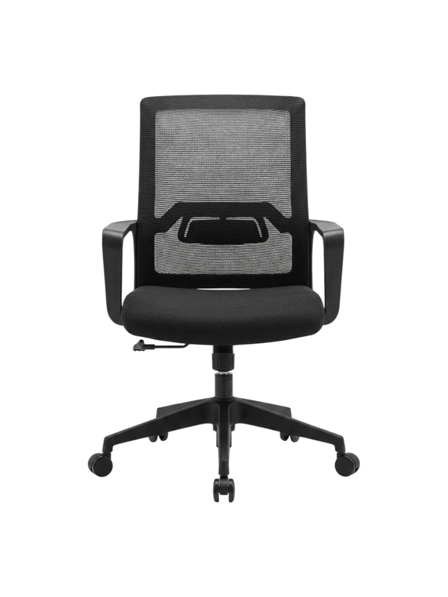 Office chair Gojo Black OS-50 Plastic black frame Medium backrest with mesh H-11 58*58*92.5cm 804-1B/OS-50/H-11