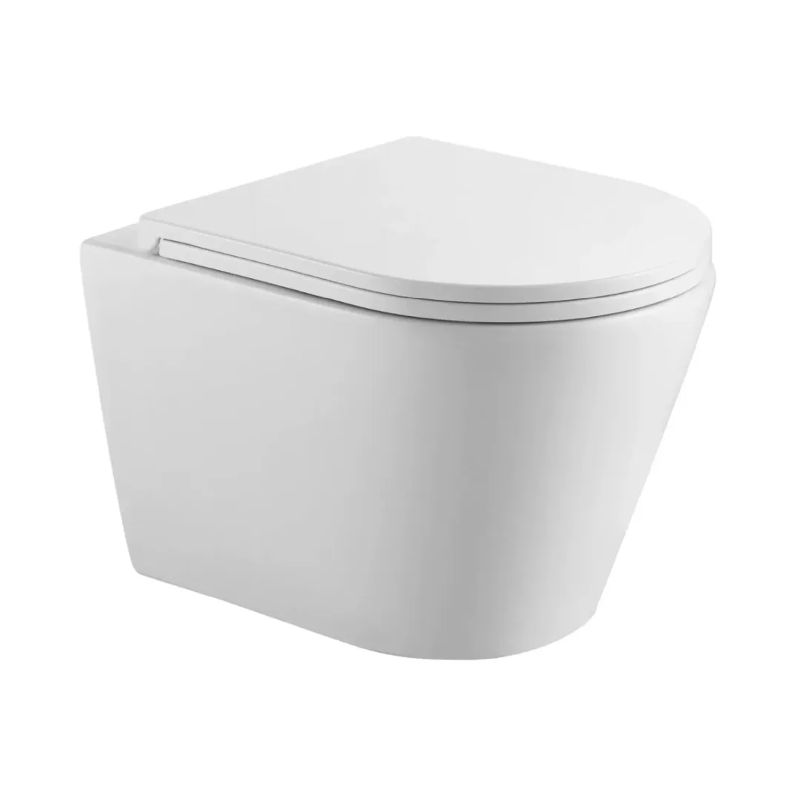 Wall-hung toilet Empolo TORNADO with flush spray P outlet white glossy 48*36.5*36cm MET103F