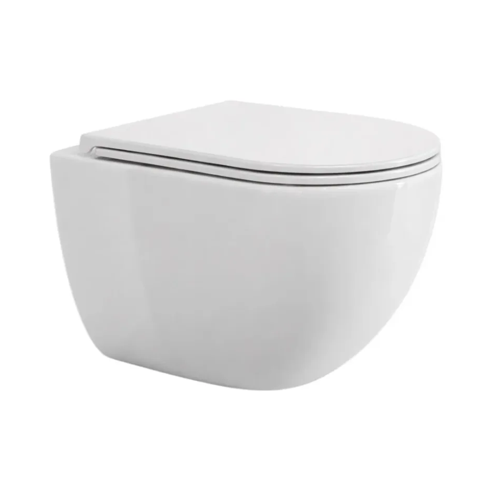 Wall-hung toilet Maramori TORNADO with flush spray P outlet white glossy 520*320*400 MAR_101E-UQ3